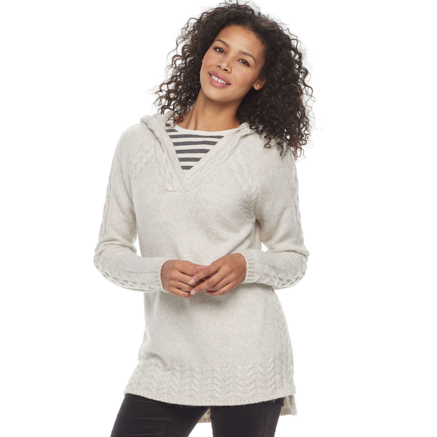 womens hooded sweater