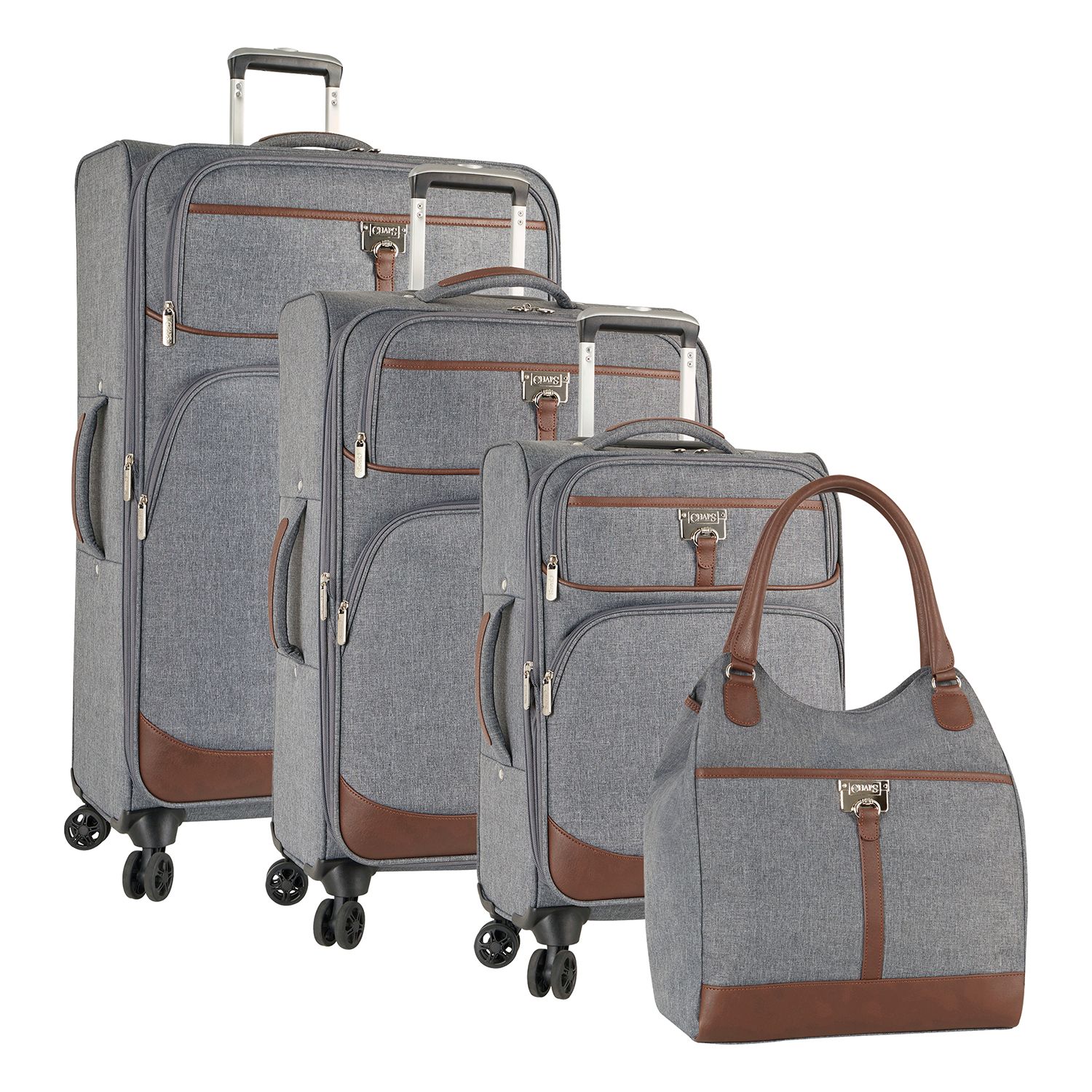 chaps saddle haven softside spinner luggage