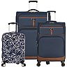 chaps saddle haven luggage navy floral