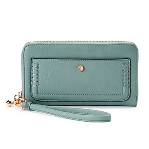 LC Lauren Conrad Rue Zip-Around Wallet