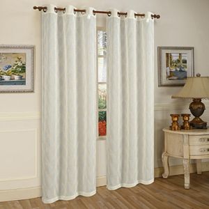 Beatrice Home Fashions 2-pack Conrad Curtain
