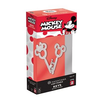 Disney's Mickey Mouse & Minnie Mouse Keys Hanayama Level 2 Cast Puzzle by BePuzzled