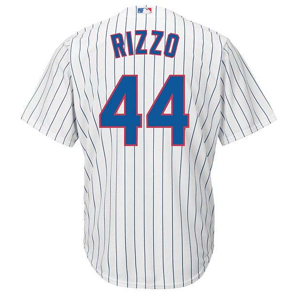 Men's Chicago Cubs Anthony Rizzo Majestic White 2017 Gold Program