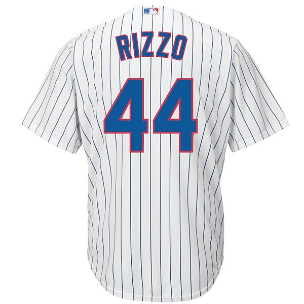 Chicago Cubs Men's Majestic Home Pinstripe Replica Jersey