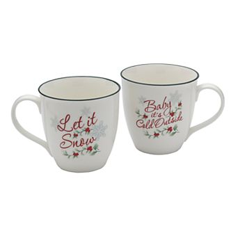 Pfaltzgraff Winterberry 2 pc Mug Set