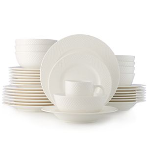 Food Network™ Basketweave 40-pc. Dinnerware Set