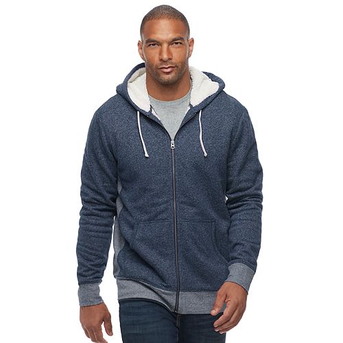 Big & Tall SONOMA Goods for Life® Regular-Fit Sherpa-Lined Hoodie