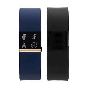 iFITNESS Unisex Fitness Tracker & Interchangeable Band Set - IFT2432BK668-273!