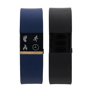 iFITNESS Unisex Fitness Tracker & Interchangeable Band Set - IFT2432BK668-273