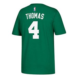 Men's adidas Boston Celtics NBA Playoffs Isaiah Thomas Name and Number Tee