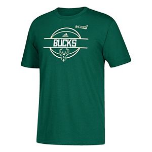 Men's adidas Milwaukee Bucks NBA Playoffs Ball Tee