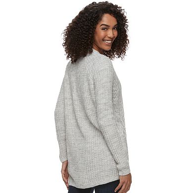 Women's Sonoma Goods For Life® Sparkle Cable Knit Cardigan