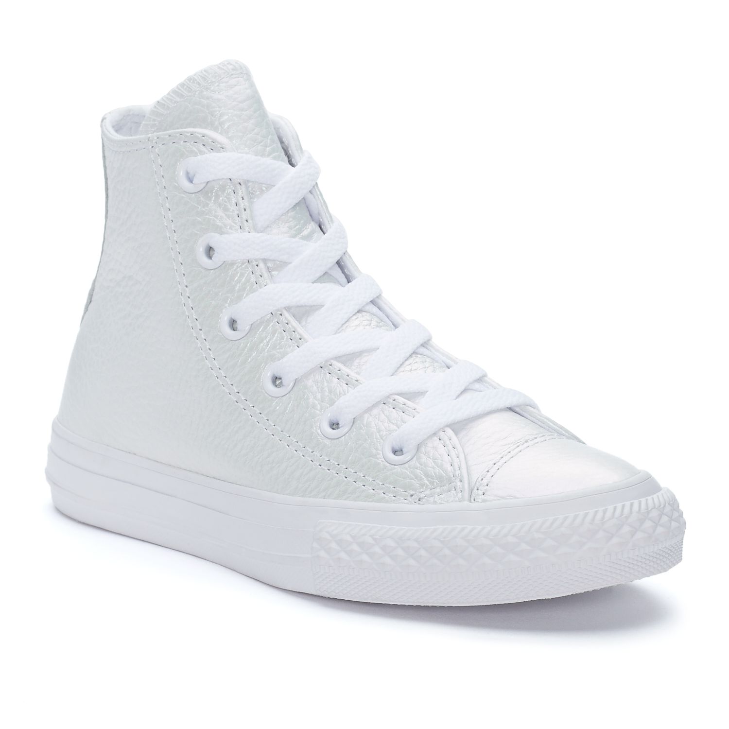 kohls white converse high tops