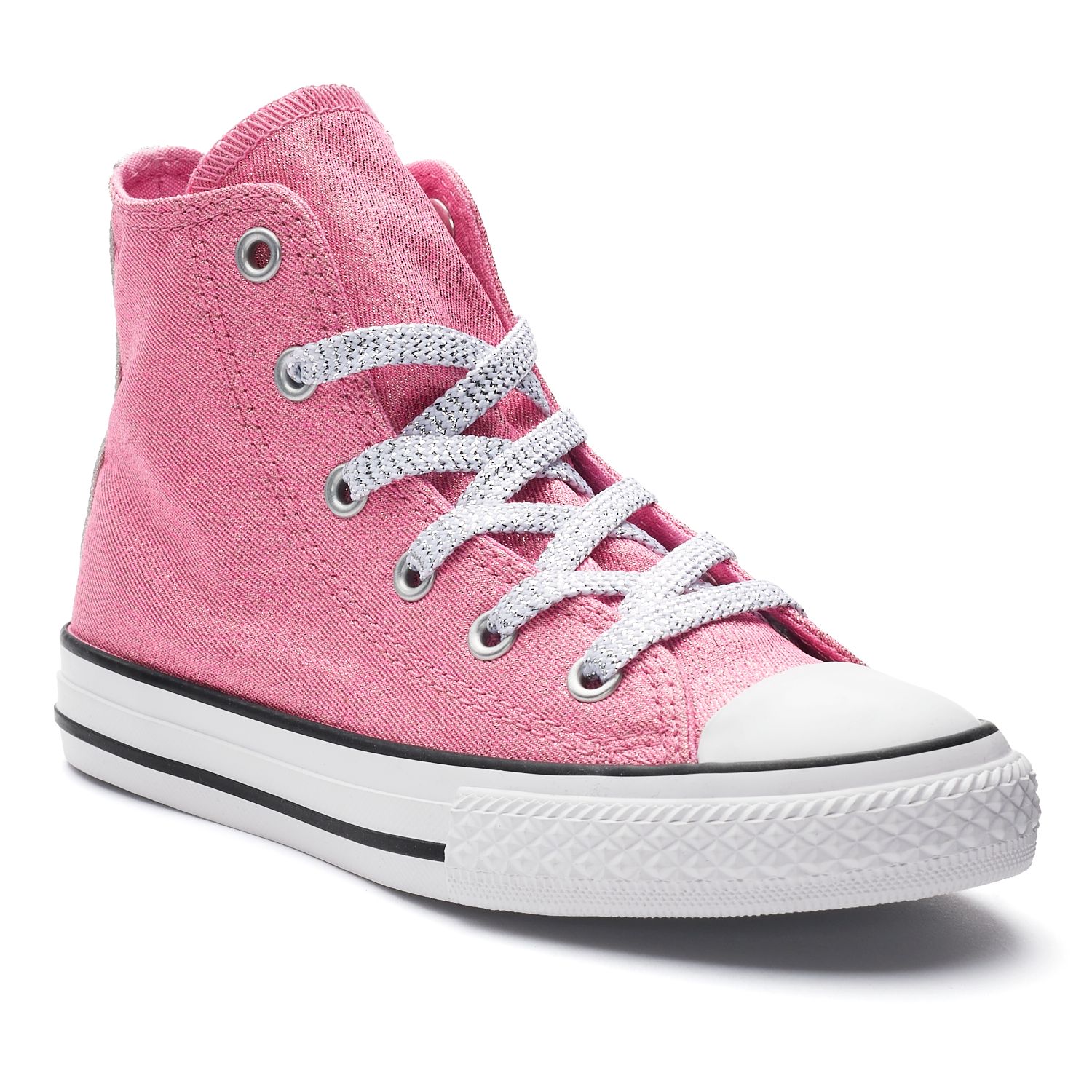 girls glitter converse high tops