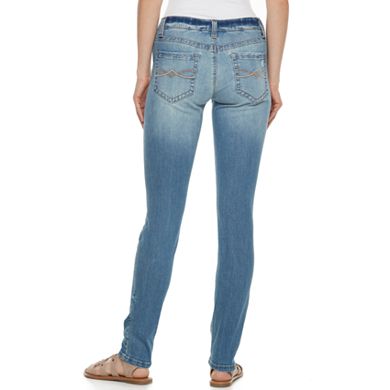 Juniors' Mudd® Ripped Skinny Jeans