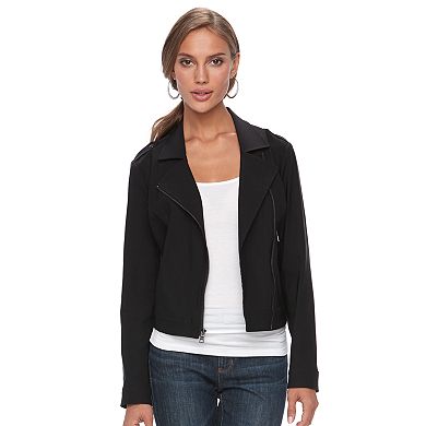 Women's Apt. 9® Asymmetrical Moto Jacket