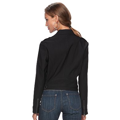 Women's Apt. 9® Asymmetrical Moto Jacket