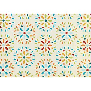 Couristan Beachfront Radiant Floral Indoor Outdoor Rug