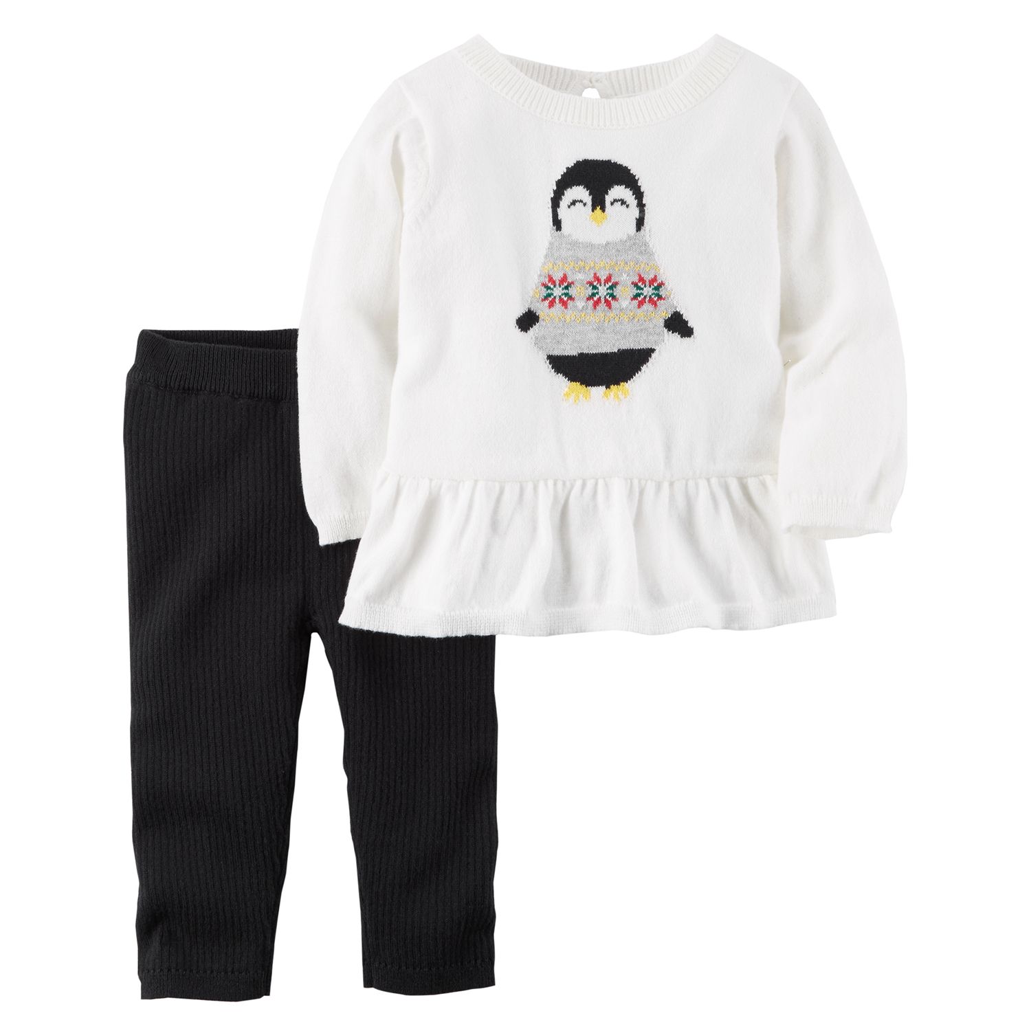 carter's penguin outfit
