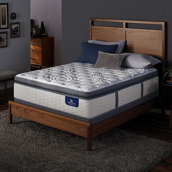 Serta Alima Terrace Super Pillow Top Plush Mattress & Box Spring Set