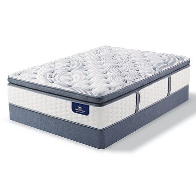 Serta Alima Terrace Super Pillow Top Plush Mattress & Box Spring Set