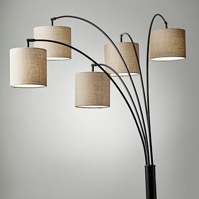 Adesso Trinity 5-Light Arc Floor Lamp