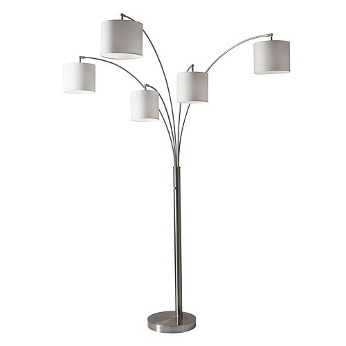 Adesso Trinity 5 Light Arc Floor Lamp