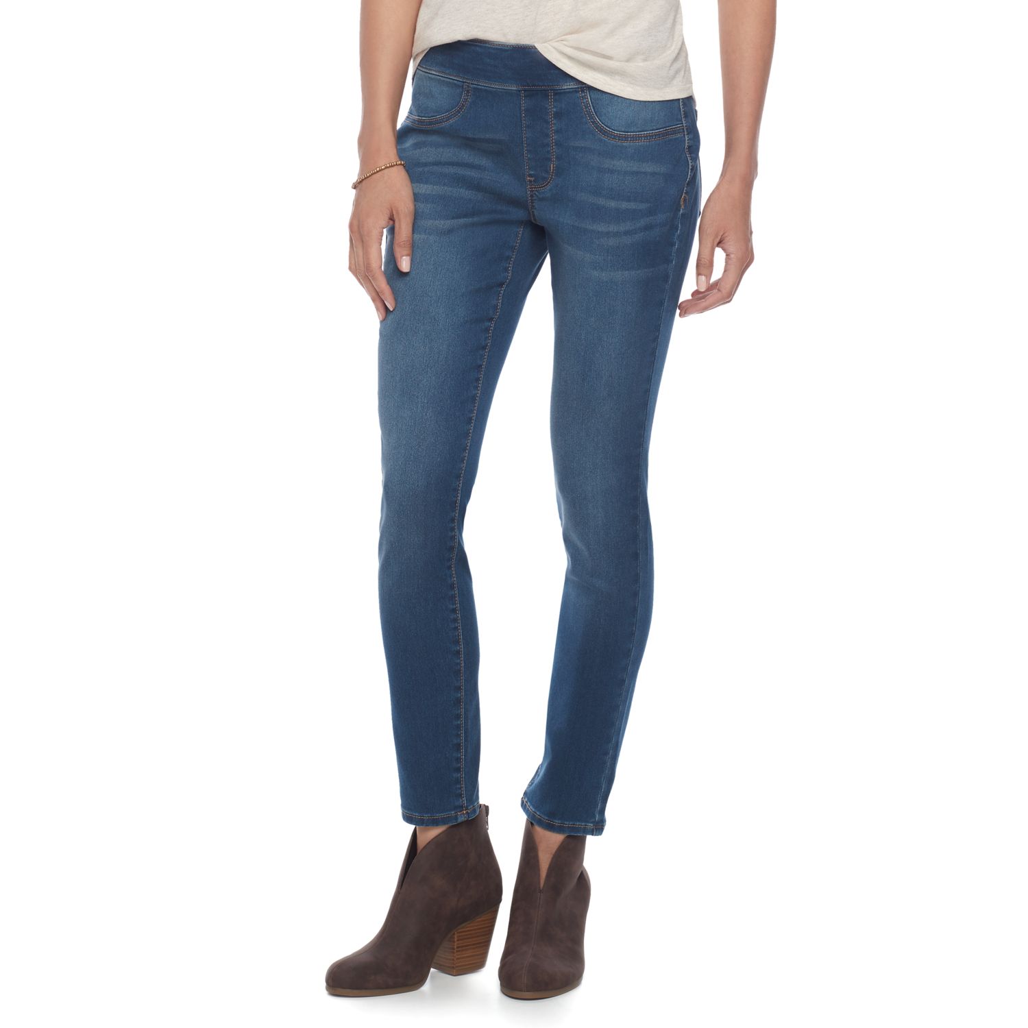 sonoma pull on skinny jeans