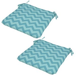 Outdoor 2-piece Reversible Seat Cushion Set
