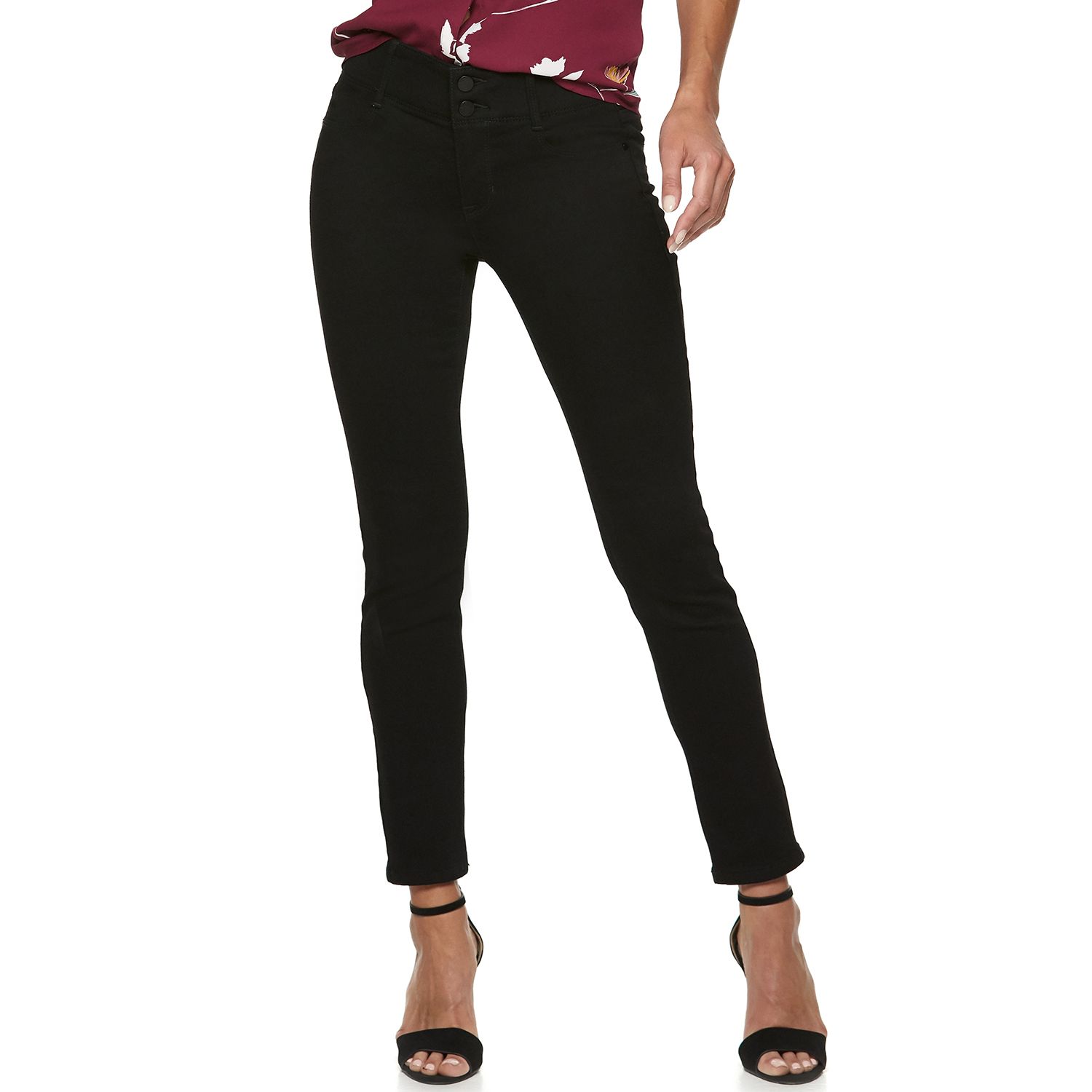 apt 9 pull on skinny jeans