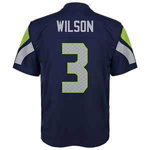 Boys 8-20 Seattle Seahawks Russell Wilson Replica Jersey
