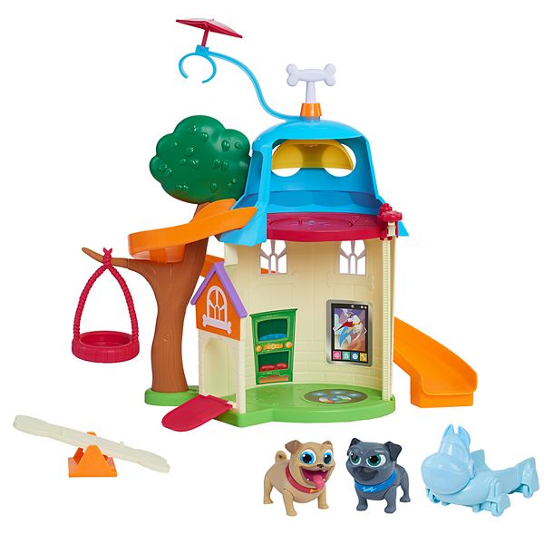 Plush Toy Dog, Dog House Care Pet Play Set Pet Toy Puppies And