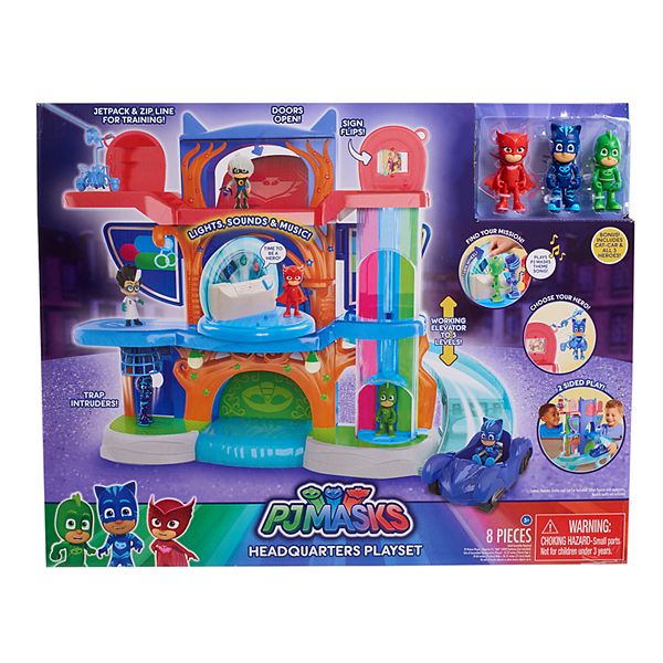 Pj Masks Deluxe Headquarters Play Set