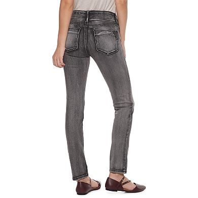 Women's Stretchy Slimming Straight Cut 2-Pocket Jeans