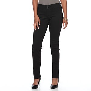 Women's Apt. 9® Tummy Control Straight-Leg Jeans