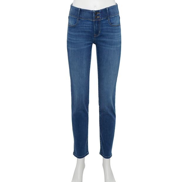 Apt 9 hot sale straight leg jeans