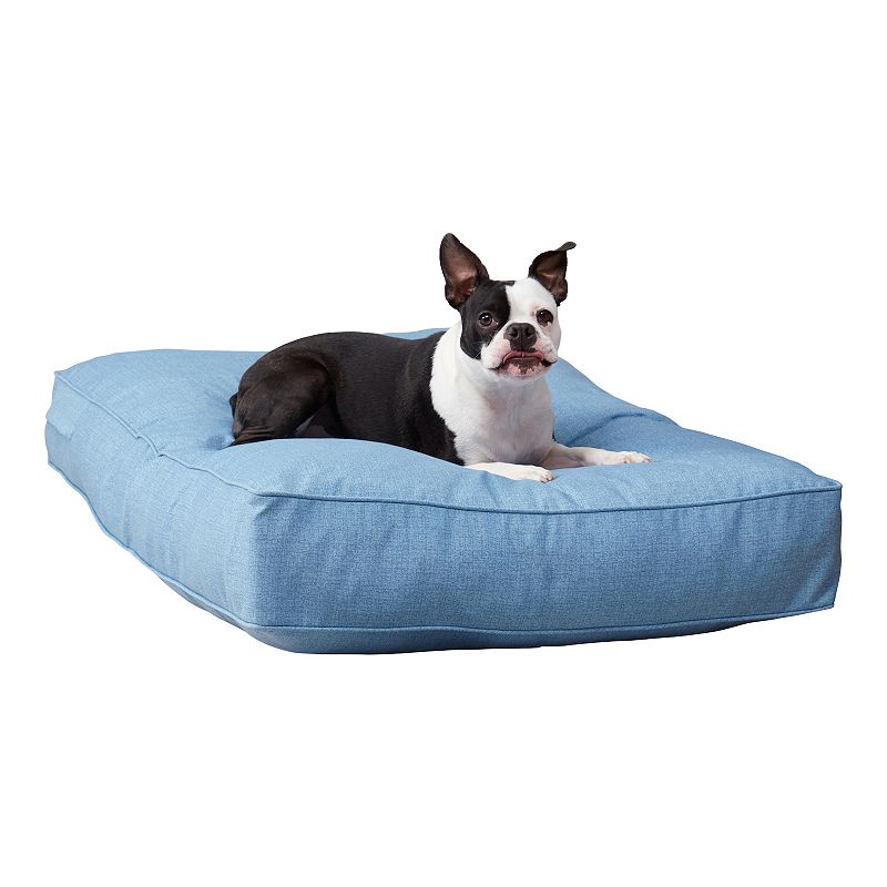 Happy Hounds Casey Rectangular Indoor/Outdoor Dog Bed, Multicolor, Small
