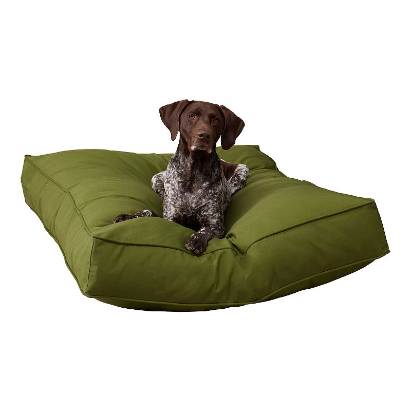 Happy Hounds Casey Rectangular Indoor/Outdoor Dog Bed, Multicolor, Large