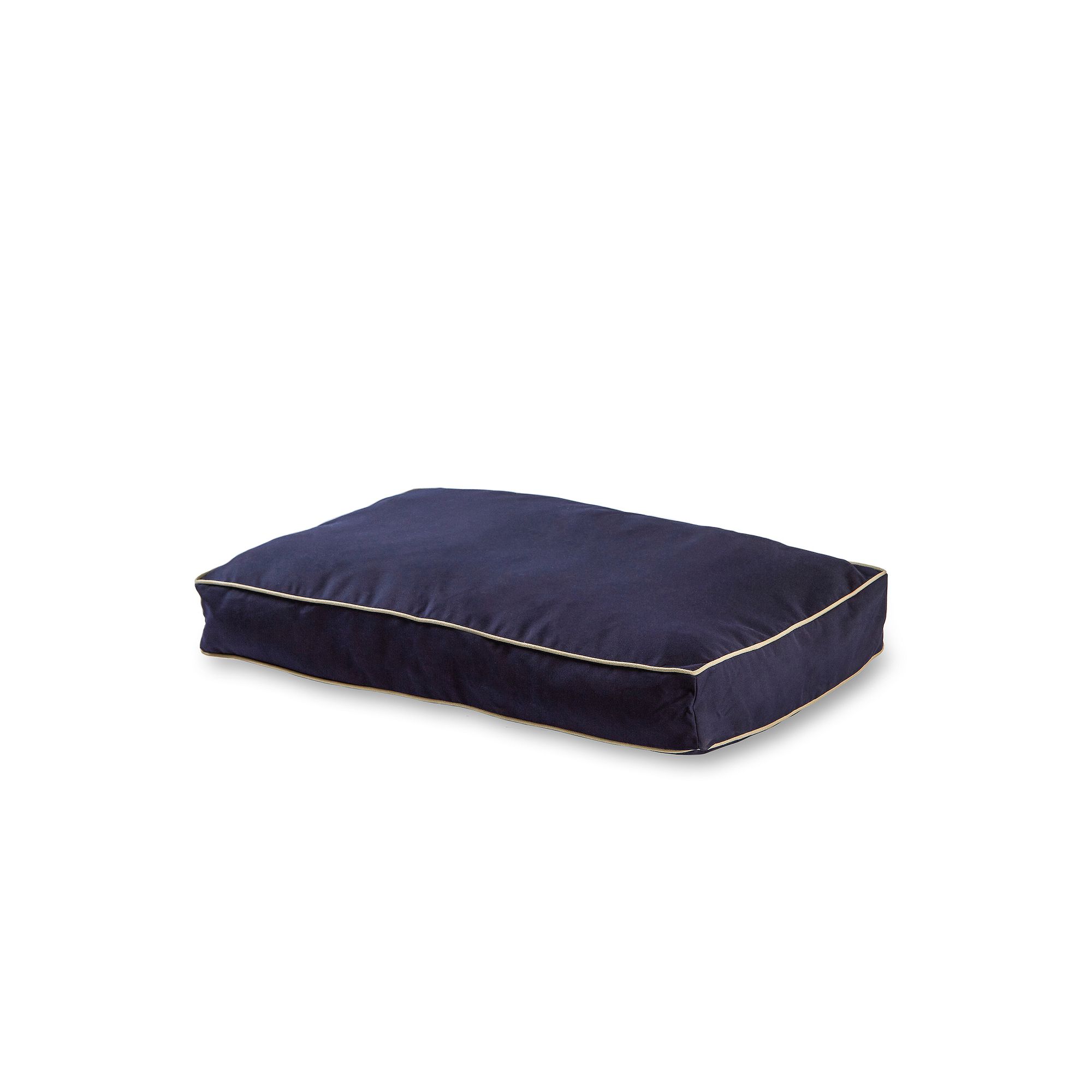 Happy Hounds Casey Rectangular Indoor/Outdoor Dog Bed, Blue