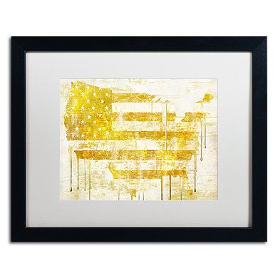 Trademark Fine Art American Dream I Black Framed Wall Art