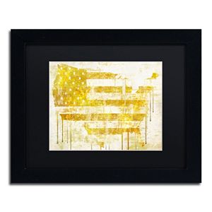 Trademark Fine Art American Dream I Black Framed Wall Art