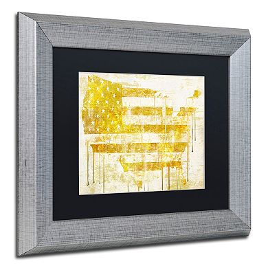 Trademark Fine Art American Dream I Framed Wall Art