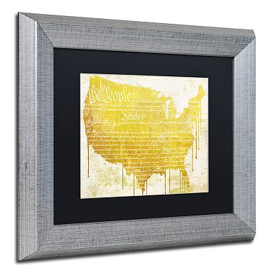 Trademark Fine Art American Dream II Framed Wall Art