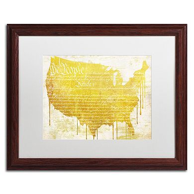 Trademark Fine Art American Dream II Traditional Framed Wall Art