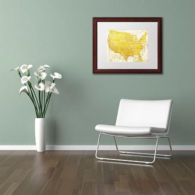 Trademark Fine Art American Dream II Traditional Framed Wall Art