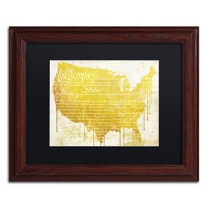 Trademark Fine Art American Dream II Traditional Framed Wall Art