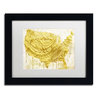 Trademark Fine Art American Dream III Black Framed Wall Art