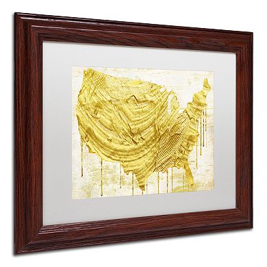 Trademark Fine Art American Dream III Traditional Framed Wall Art