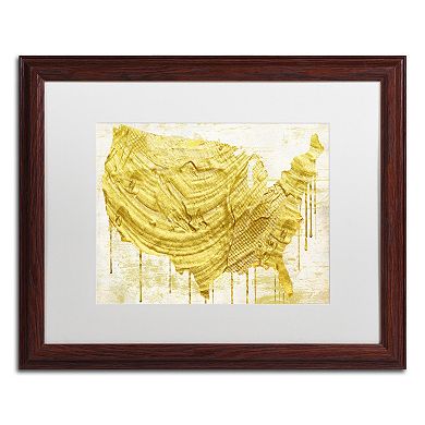 Trademark Fine Art American Dream III Traditional Framed Wall Art