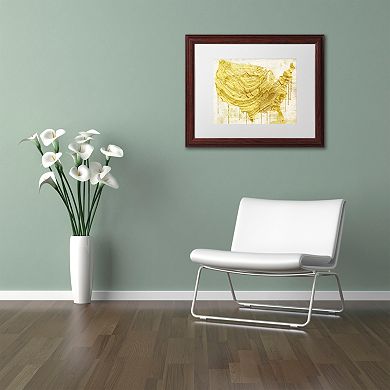 Trademark Fine Art American Dream III Traditional Framed Wall Art